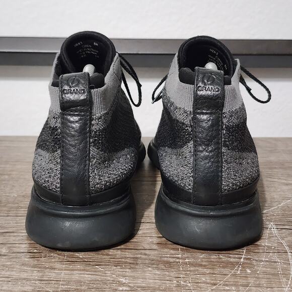 Cole Haan 2.Zerogrand Stitchlite Chukka Men\'s Shoes Boots Size 8 Black/Gray main image 4